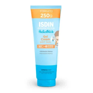 Protetor Solar Infantil Isdin Pediatrics Gel Cream Wet Skin FPS 50 250g