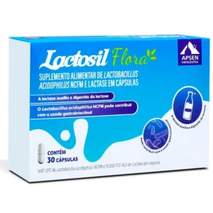 Lactosil Flora C/30 cápsulas de Probiótico + Lactase