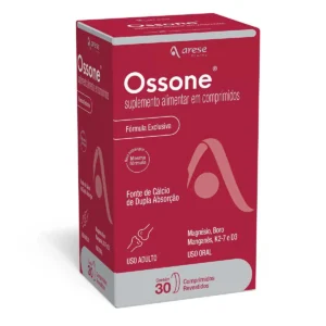 Cálcio + Vitaminas D e K Ossone 30 comprimidos
