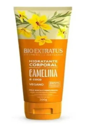 Hidratante Corporal Camelina e Coco Vegano Bio Extratus 200G