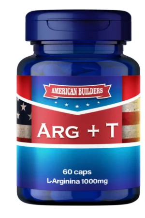 Arginina + T American Builders – 60 Cápsulas