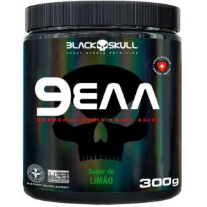 Eaa Suplemento Eaa 9 Aminoácidos 300g Limão Black Skull