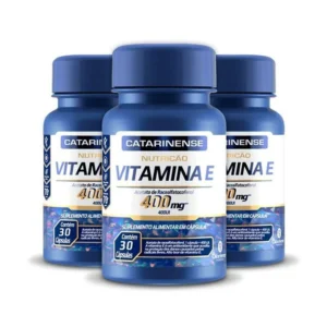 Kit 3 Vitamina e 400mg Catarinense 30 cápsulas