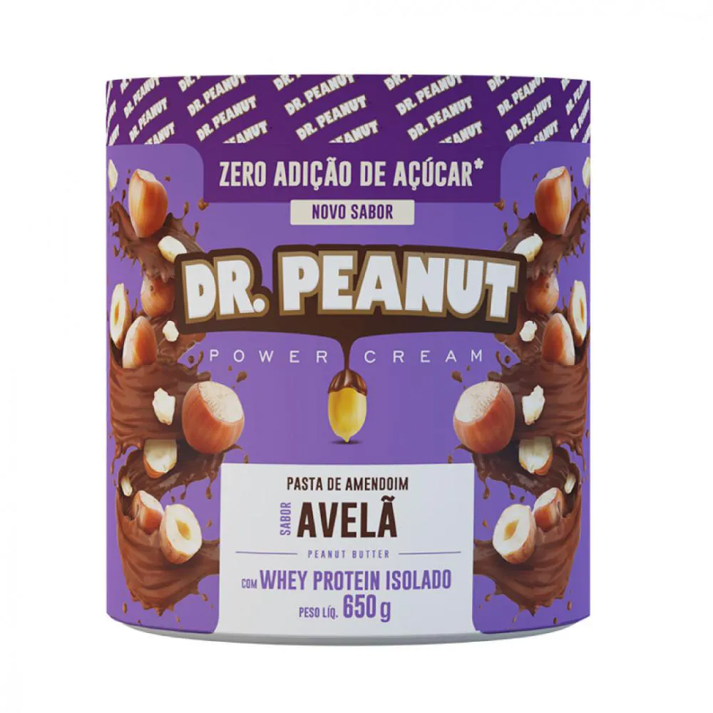 Pasta de Amendoim Dr. Peanut – 600G Avelã