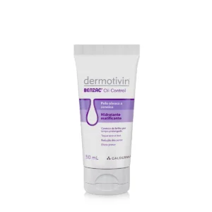 Hidratante Matificante Dermotivin Benzac Oil Control Pele Oleosa e Acneica com 50ml