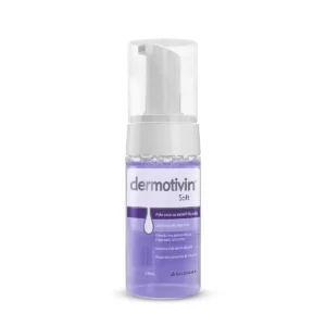 Sabonete Facial em Espuma Dermotivin Soft Pele Seca ou Sensível com 130ml
