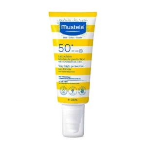 Protetor Solar Corporal Mustela FPS 50+ Infantil e Adulto Spray 200ml