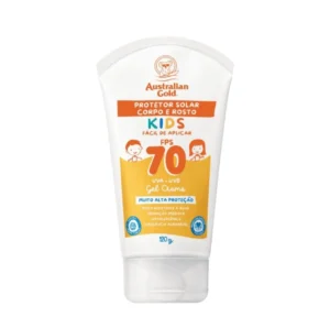 Australian Gold Protetor Solar Corpo e Rosto Kids Fps 70 120G