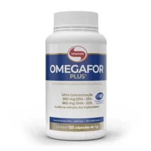 Ômegafor Plus Vitafor 120 Cápsulas