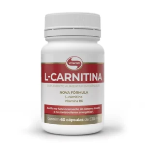 L-carnitina (60 Cápsulas) – Padrão: Único