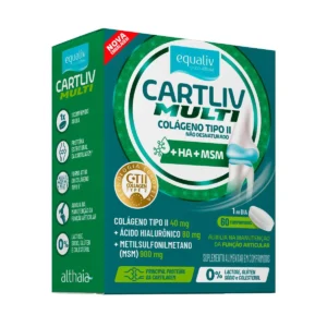 Colágeno Tipo II Equaliv Cartliv Multi 60 Comprimidos