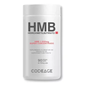 Hmb Codeage – 90 cápsulas Hidroximetilbutírico – Original sem Sabor