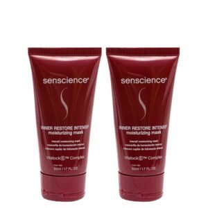 KIT SENSCIENCE INNER RESTORE INTENSIF MÁSCARA DE HIDRATAÇÃO 50ML – 2 UNIDADES
