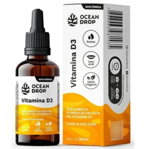 VITAMINA D3 2000UI VEGANO (30 ML) – OCEAN DROP