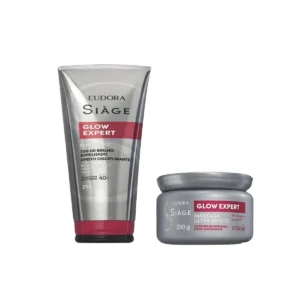 Kit Eudora Siàge Glow Expert Shampoo 250ml + Máscara 250g