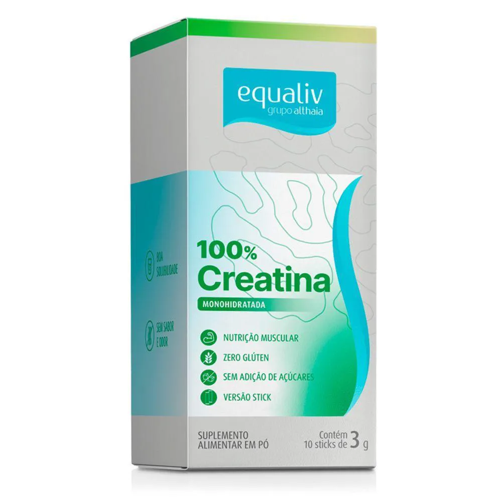 Creatina 10X3G Sache – Equaliv