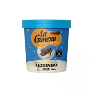 Pasta De Amendoim Integral Gourmet (1,05Kg) – Sabor: Leitinho