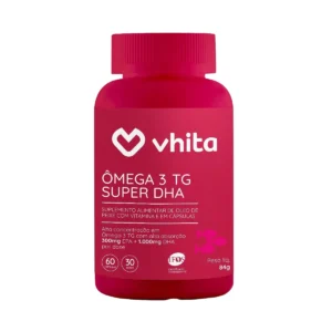 Ômega 3 TG Super DHA Vhita 1000mg 60 Capsulas