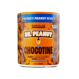Pasta de Amendoim Sabor Chocotine com Whey Protein Dr. Peanut 600g