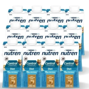Complemento Alimentar Nutren Control Café C/ Leite 12 Unidades