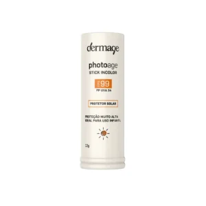 Protetor Solar Facial Stick FPS 99 Photoage Incolor 12g