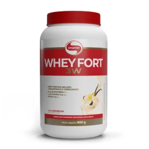 Whey Protein Vitafor Whey Fort 3W Baunilha 900g