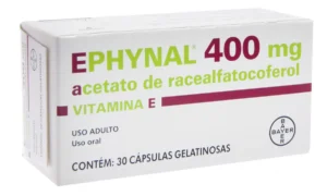 Vitamina E Ephnal 400mg 30 cápsulas