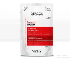 Vichy Dercos Energy+ Refil Shampoo Estimulante 200g