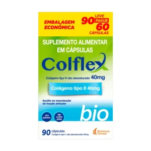 Colágeno tipo II Colflex Bio 40mg – 90 cápsulas