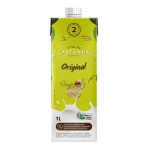 Kit 6x: leite vegetal original a tal da castanha 1l