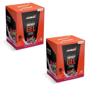 Kit 2X Iron Man Instant Energy Gel – 10 Unidades 30G Frutas Vermelhas – New Millen