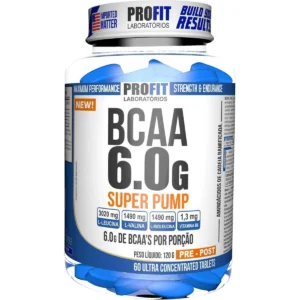 BCAA SUPER PUMP 6G – 60 TABLETES – PROFIT