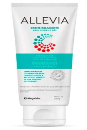 Allevia Creme Relaxante para Pernas e Pés 200g