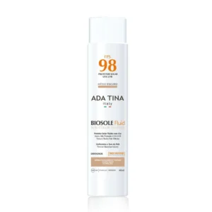Ada Tina Biosole Fluid Sun Color Defense Fps98 Médio Escuro 40ml
