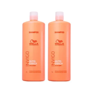 Kit Wella Professionals Invigo Nutri-enrich – Shampoo 1l (2 Produtos)
