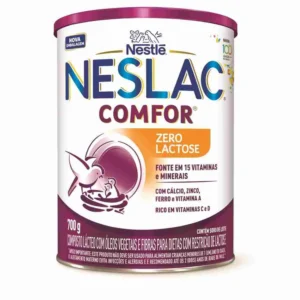 Composto Lácteo Neslac Comfor Zero Lactose Nestlé 3 a 5 Anos 700g