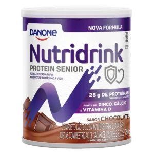 Suplemento Alimentar Nutridrink Protein Sênior Pó sabor Chocolate 750g