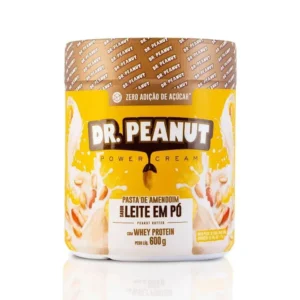 Pasta de Amendoim (600g) – Sabor: Leite em Pó