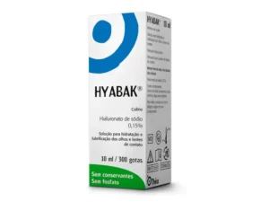 Colírio Hyabak 0,15% De 10ml