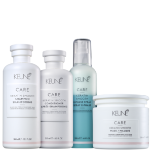 Kit Keune Care Keratin Smooth Reconstrução e Proteção (4 Produtos)